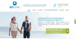 Desktop Screenshot of afisante.fr